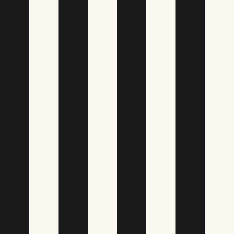 Bold Lines Nero&Avorio