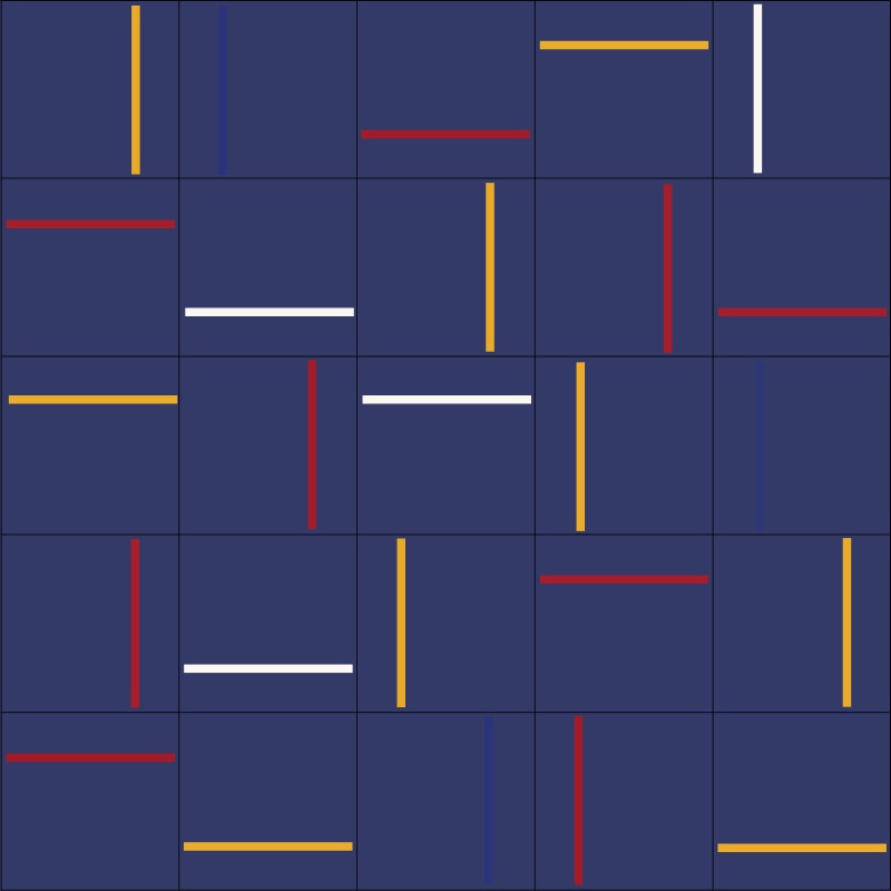 Tiles blu